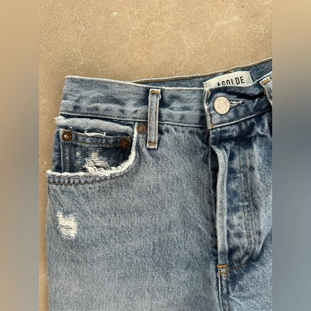 AGOLDE Fen High Rise Relaxed Taper Jeans in Wander - Picture 9 of 11